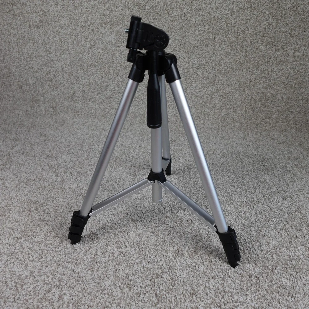 Tripod 3110 Aluminum Camera Stand 4-Section Legs 3-Way Panhead with Bag NEW